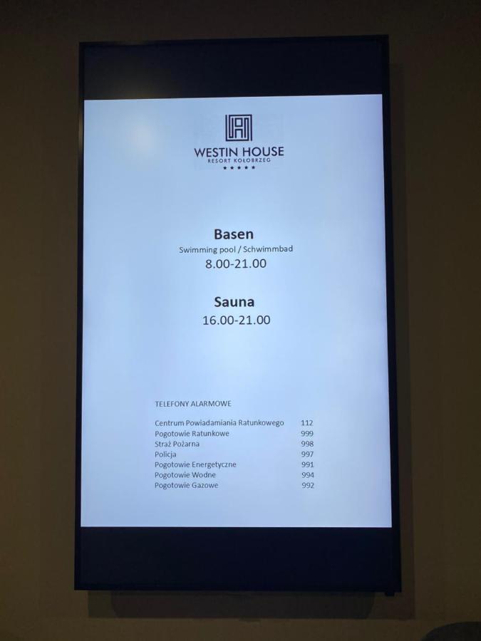 Mizu Apartamenty - Westin 科沃布热格 外观 照片